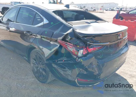 2022 Lexus Es 300H F Sport z USA, uszkodzony, nr VIN 58AGA1C1XNU021755